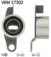 SKF VKM17302 - Polea tensora, correa dentada