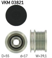SKF VKM03821 - Rueda libre alternador