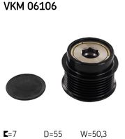 SKF VKM06106 - Rueda libre alternador