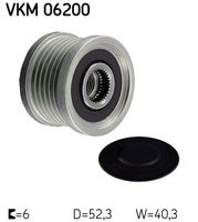 SKF VKM06200 - Rueda libre alternador