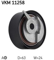 SKF VKM11258 - Polea tensora, correa dentada
