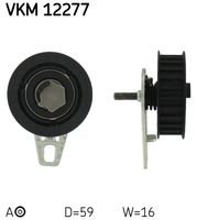 SKF VKM12277 - Polea tensora, correa dentada
