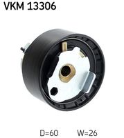 SKF VKM13306 - Polea tensora, correa dentada