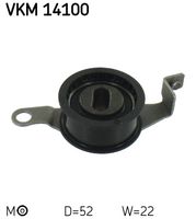 SKF VKM 14100 - Polea tensora, correa dentada