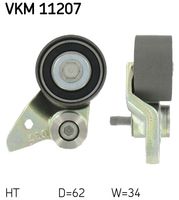 SKF VKM11207 - Polea tensora, correa dentada