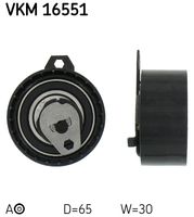 SKF VKM 16551 - Polea tensora, correa dentada