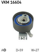 SKF VKM 16604 - Polea tensora, correa dentada