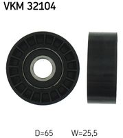 SKF VKM32104 - Polea inversión/guía, correa poli V