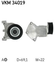 SKF VKM34019 - Tensor de correa, correa poli V