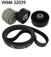 RIDEX 541V0040 - Polea tensora, correa poli V