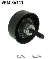 SKF VKM34111 - Polea inversión/guía, correa poli V