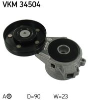 SKF VKM34504 - Tensor de correa, correa poli V