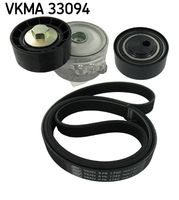 RIDEX 542R0002 - Juego de correas trapeciales poli V