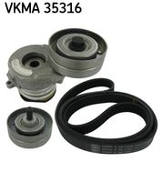 RIDEX 305P0250P - Correa trapecial poli V