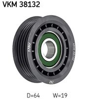 SKF VKM38132 - Polea inversión/guía, correa poli V