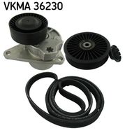 RIDEX 542R0314 - Juego de correas trapeciales poli V