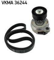 RIDEX 542R0360 - Juego de correas trapeciales poli V