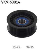 SKF VKM63014 - Polea inversión/guía, correa poli V
