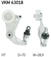 SKF VKM63018 - Tensor de correa, correa poli V