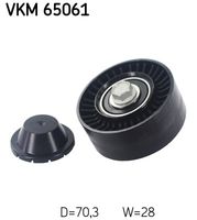 SKF VKM65061 - Polea inversión/guía, correa poli V