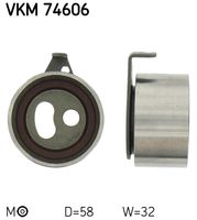 SKF VKM74606 - Polea tensora, correa dentada