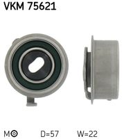 SKF VKM75621 - Polea tensora, correa dentada