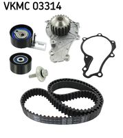 RIDEX 3096W0204 - Bomba de agua + kit correa distribución