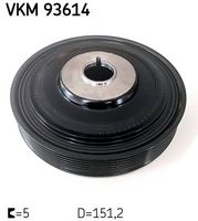 RIDEX 3213B0079 - Polea, cigüeñal