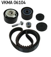 SKF VKMA06104 - Juego de correas dentadas