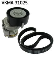 SKF VKMA31025 - Juego de correas trapeciales poli V