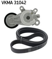 SKF VKMV6PK1087 - Correa trapecial poli V