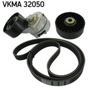 SKF VKMA32050 - Juego de correas trapeciales poli V
