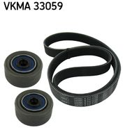 SKF VKMA33059 - Juego de correas trapeciales poli V