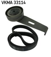 SKF VKMA33067 - Juego de correas trapeciales poli V