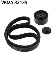 SKF VKMV6SK848 - Correa trapecial poli V
