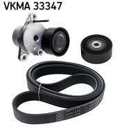 SKF VKMA33166 - Juego de correas trapeciales poli V