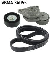 RIDEX 542R0375 - Juego de correas trapeciales poli V