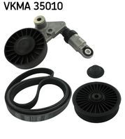 SKF VKMA35010 - Juego de correas trapeciales poli V