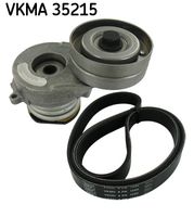 SKF VKMA35215 - Juego de correas trapeciales poli V