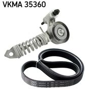 SKF VKMA35355 - Juego de correas trapeciales poli V