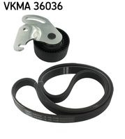 RIDEX 542R0231 - Juego de correas trapeciales poli V