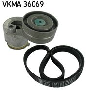 SKF VKMA 36069 - Juego de correas trapeciales poli V