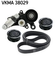 SKF VKMA38026 - Juego de correas trapeciales poli V