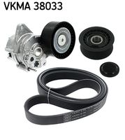 SKF VKMA38026 - Juego de correas trapeciales poli V