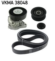 SKF VKMA38026 - Juego de correas trapeciales poli V