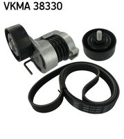 SKF VKMA38330 - Juego de correas trapeciales poli V