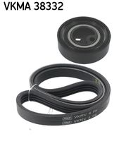 RIDEX 541V0043 - Polea tensora, correa poli V