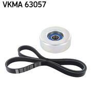 SKF VKMA32040 - Juego de correas trapeciales poli V