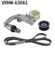 SKF VKMV7PK2061 - Correa trapecial poli V