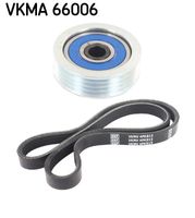 SKF VKMA66006 - Juego de correas trapeciales poli V